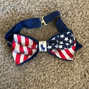 Polo American Flag Bowtie